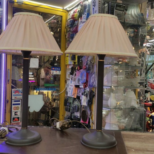 Table lamps like new, set of 2 pieces