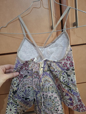 Raxevsky colorful top with crisscross back like new, age 7
