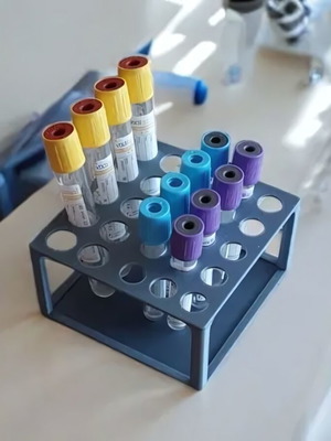 Βάση για 25 Σωληνάρια Αιμοληψίας (Test Tubes)