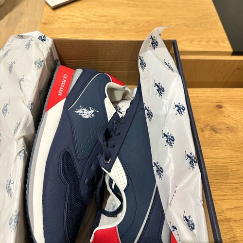 U.S. Polo Men's Sneakers Blue Size 45 New