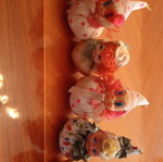 El Greco vintage collection of 6 dolls (Spirtoulides / Avgoulinos) 1980s