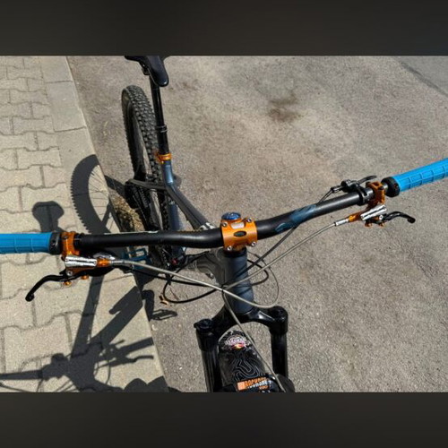 NS Mountain Bike used, aluminum frame size M, RockShox Recon fork