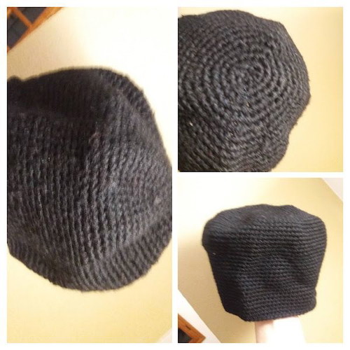 Monastic-style hats new, handmade, pack of 2, black