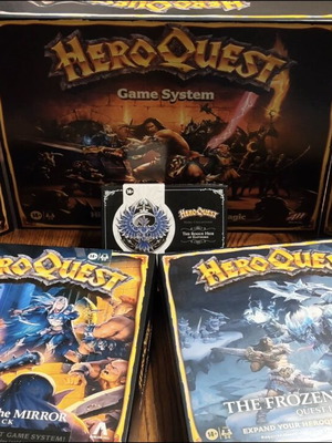Heroquest board game and 5 expansions new
