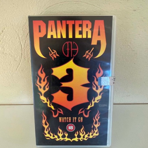 Pantera Watch It Go VHS like new