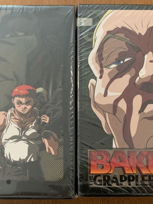 Baki the Grappler Season 1+2 DVD Collector's Box Set like new