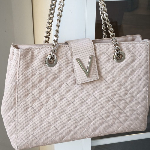 Valentino shoulder bag like new, beige, multiple compartments