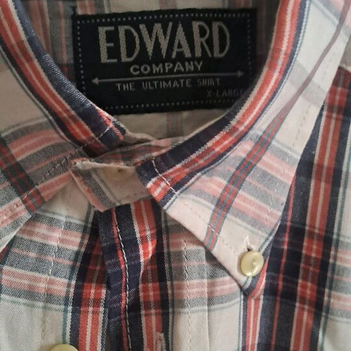 Edward Jeans shirt XL multicolored like new