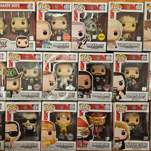 Rare Funko Pop! Movies, Horror, Harry Potter, Sports, UFC, WWE figures
