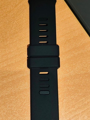 Black silicone strap for Xiaomi Redmi Watch 4/5/6