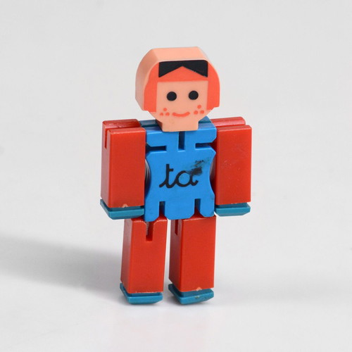 Italian Toy Figure «Ta» used from PA MA TA TO series, 1970s