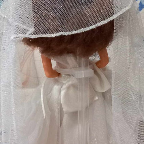 Vintage Beauty and the Beast Belle Wedding doll used