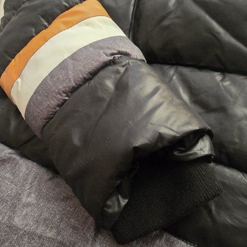 Mayoral boys' jacket like new, size 116 cm, black and grey