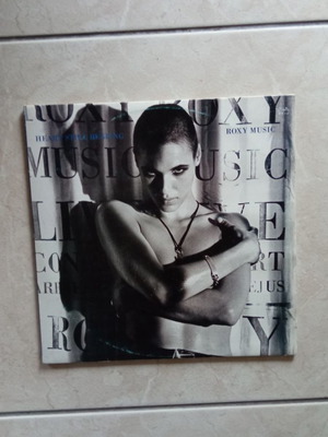 Roxy Music Heart Still Beating 2LP used, Greek production 1990