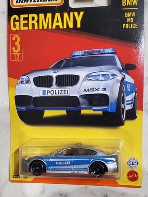Matchbox 2020 BMW M5 police car