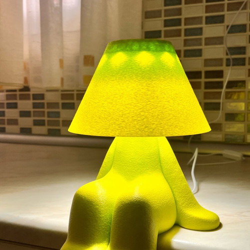 Sitting lamp made to order with bulb and USB cable