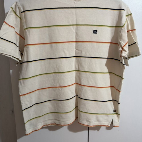 Men's multicolor striped T-shirt XL