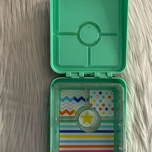 Penny Scallan Mini Bento Box “Dino Rock” children's food container used