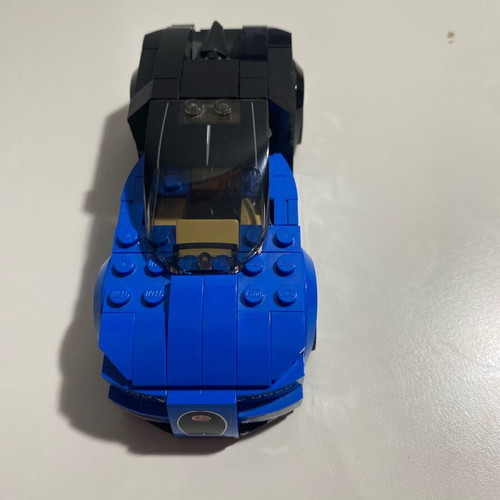 Lego Speed Champions Bugatti Chiron with missing pieces