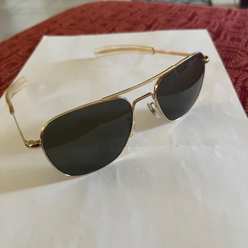 American Optical Command sunglasses new, green lenses 55 mm