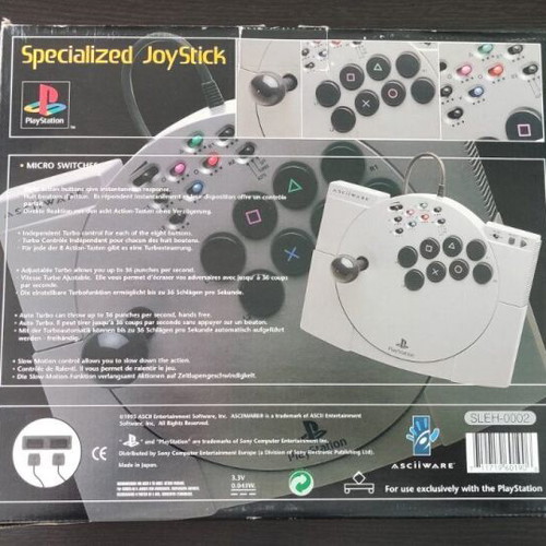 ASCII Arcade Joystick Controller PlayStation SCEH-0002 like new