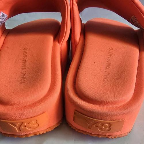 Adidas Y-3 Yohji Yamamoto slip on orange like new, size 43