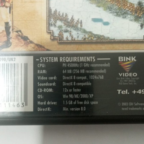 American Conquest Fight Back PC game like new