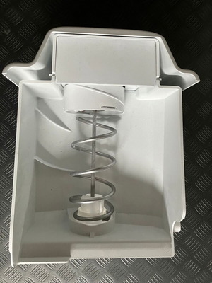 Ice dispenser bucket and auger assembly used for Side by Side General Electric refrigerator