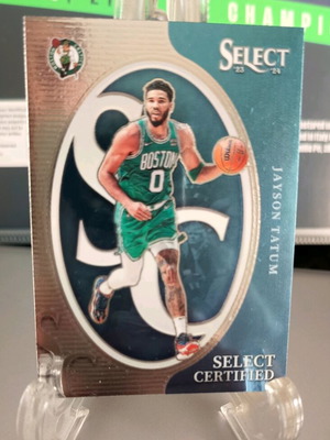 Jayson Tatum 2023-24 Panini Select Basketball Select Certified card new #6