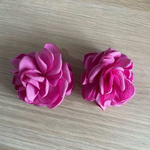 Pink Rose Earrings new