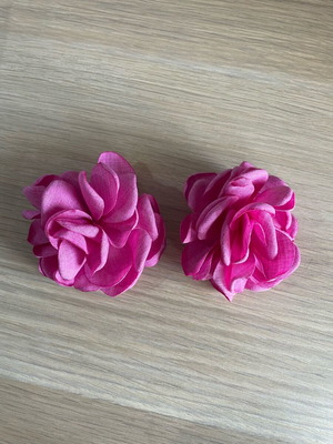 Pink Rose Earrings new