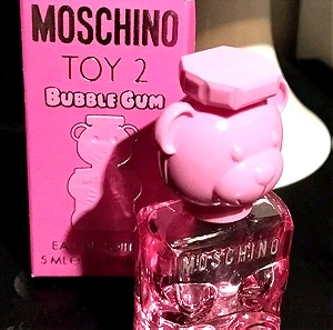 Moschino toy μινιατούρα μπουκάλι άδειο