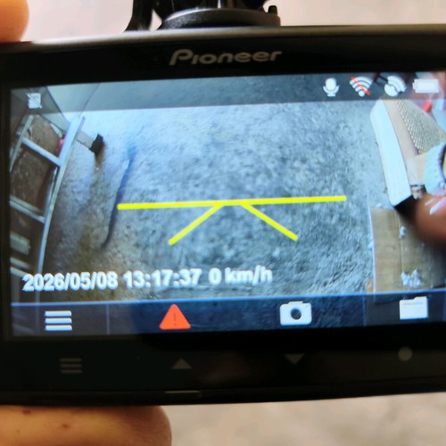 Pioneer Car Dash Camera with WiFi and 2K Recording