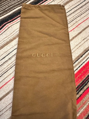 Gucci authentic dust bag fabric in excellent condition