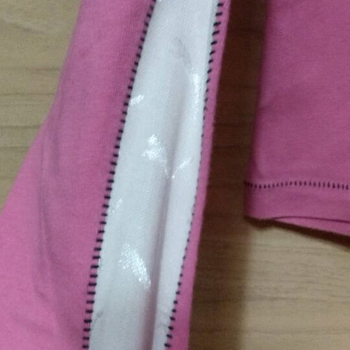 Puma pink cotton shirt like new, size small