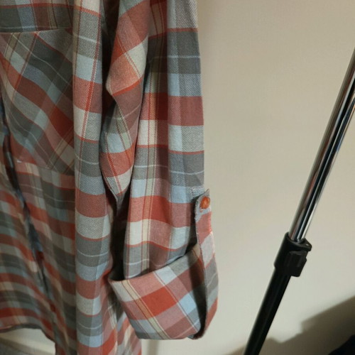 Pop Air checked shirt XL new, 100% cotton