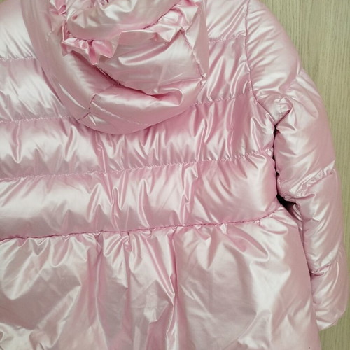 New College warm jacket No 6 with fleece lining like new, pink