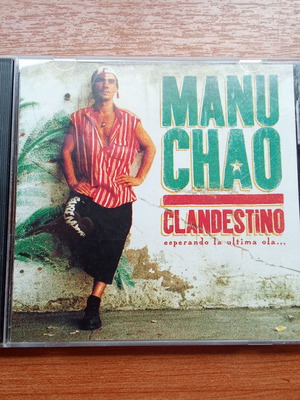 Manu Chao Clandestino CD used, 1990s collectible