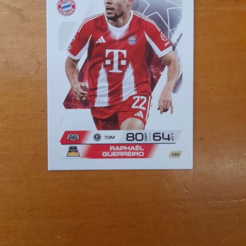 Topps Card Match Ataxx Raphael Guerreiro new