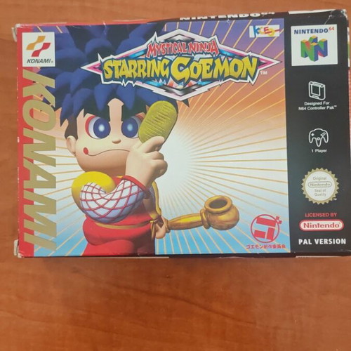 Nintendo 64 Mystical Ninja Starring Goemon like new PAL edition