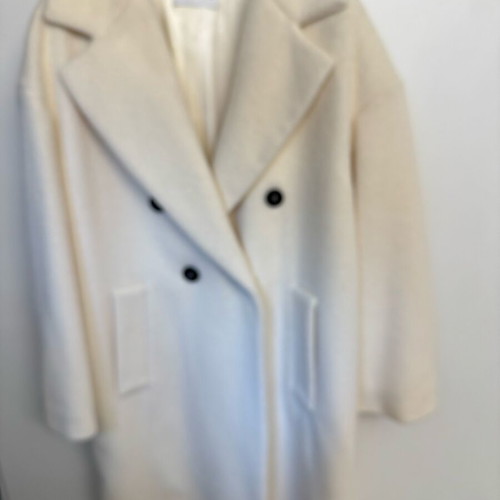 Marella coat new in classic white design