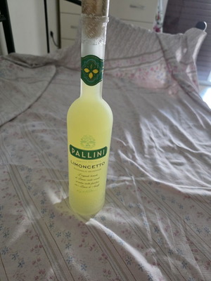 Limoncello Pallini unused, bought from Italy with security seal