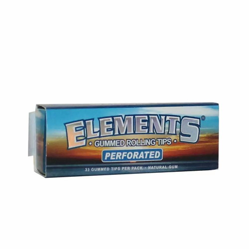 Elements perforated rolling tips with gum new