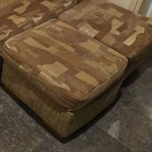 Sofa 2.10m like new with two stools