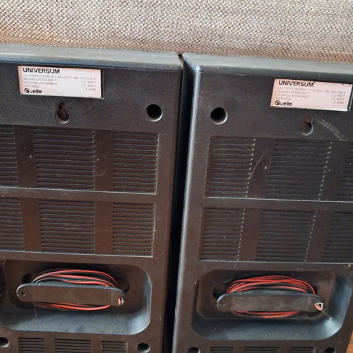 Universum vintage speakers
