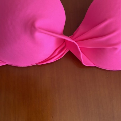 H&M Bikini Top new, size 75B, pink