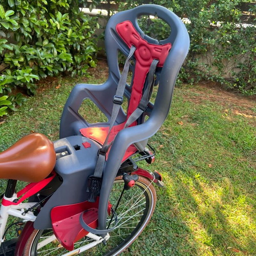Sector city bike with child seat, aluminum frame