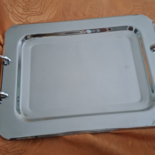 Stainless Steel Serving Tray 48x33 cm, new, modern design