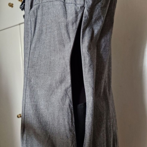 Aggi sleeveless midi dress grey like new L/XL