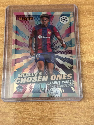 Topps Merlin Lamine Yamal Merlin's Chosen Ones MC-1 RC καινούργιο